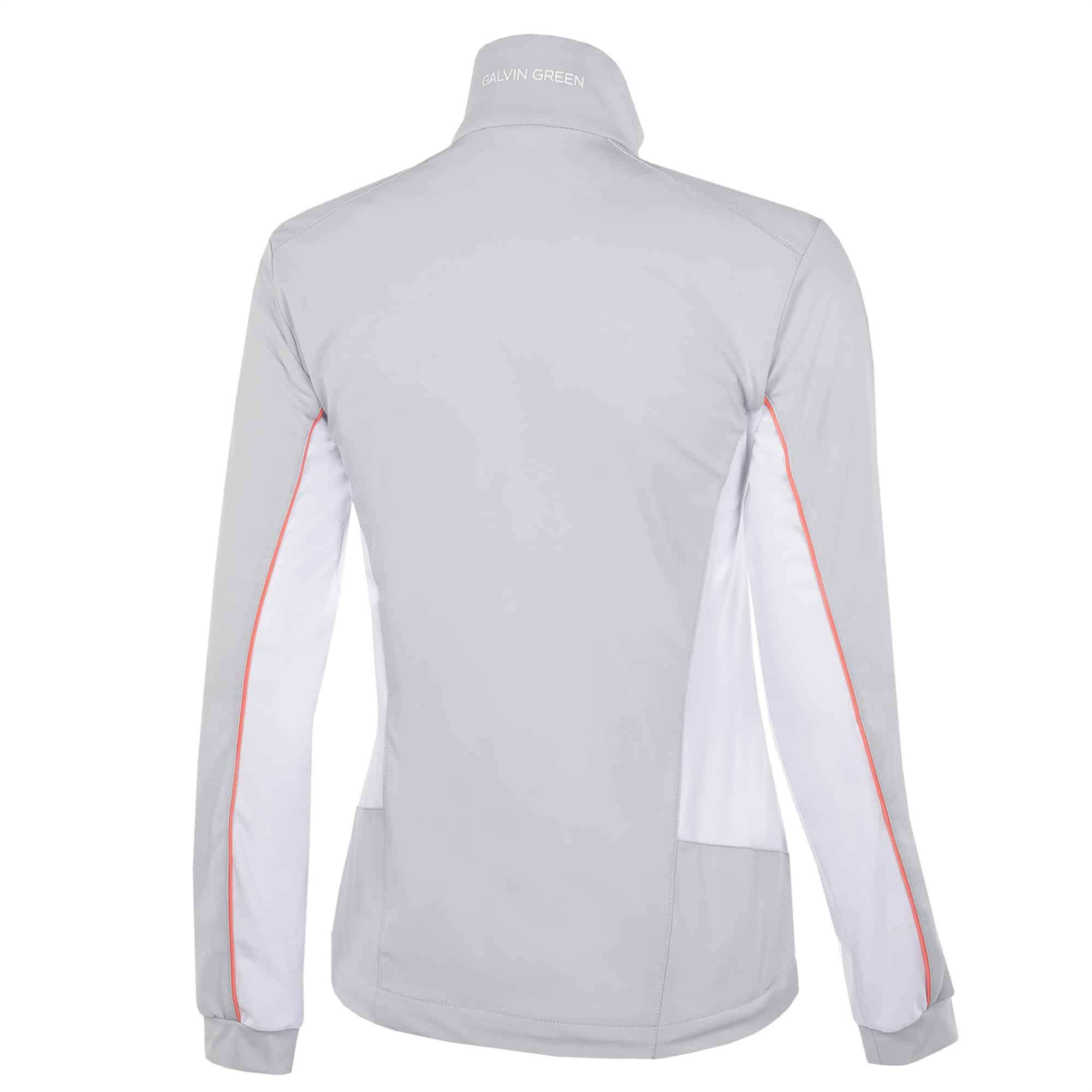 Galvin Green Larissa Interface-1 Ladies Golf Windstopper Cool Grey/White/Coral